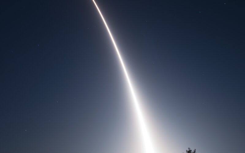 MINOTAUR I ROCKET LAUNCHES FROM VSFB - In flight