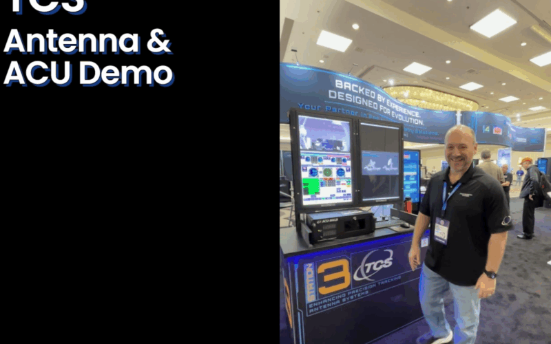 TCS ITC 2025 Antenna & ACU Demo