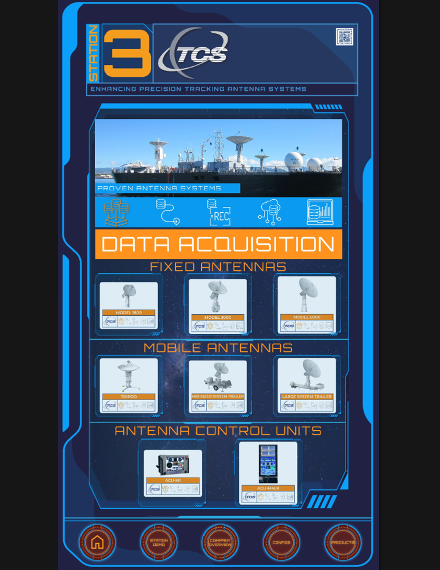 TCS Touchscreen Overview